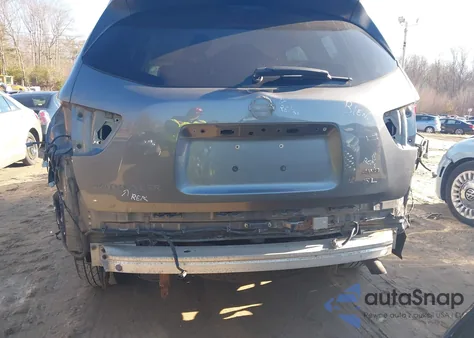 2017 Nissan Pathfinder Sl из США, поврежденный, VIN 5N1DR2MM0HC648167